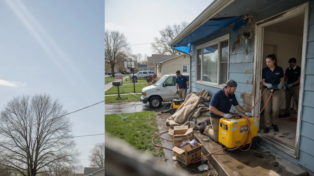 Basement Flood Cleanup in Commodore, PA near me